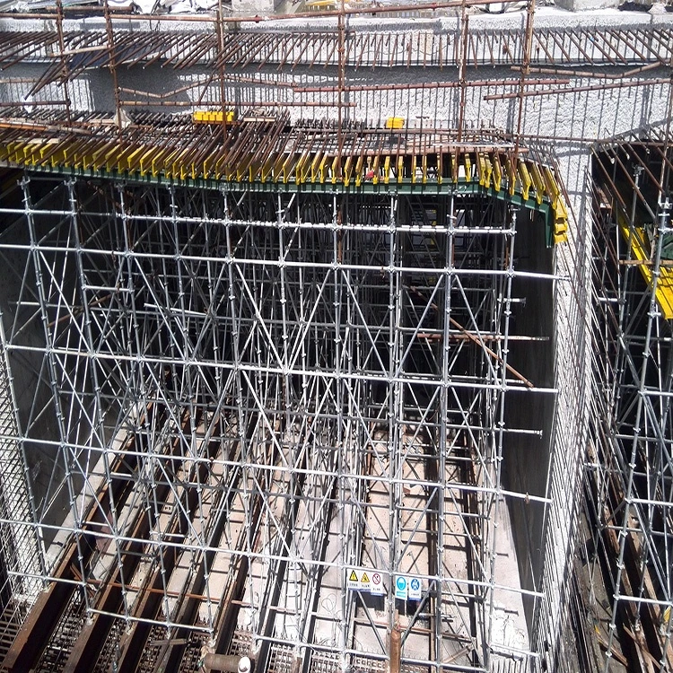 Galvanized Scaffoldinsg System as Working Scaffold Bearing Frame