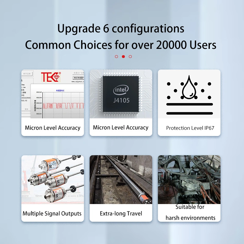 Tec Cylinder Position Sensor Absolute Value Magnetostrictive Displacement Sensor