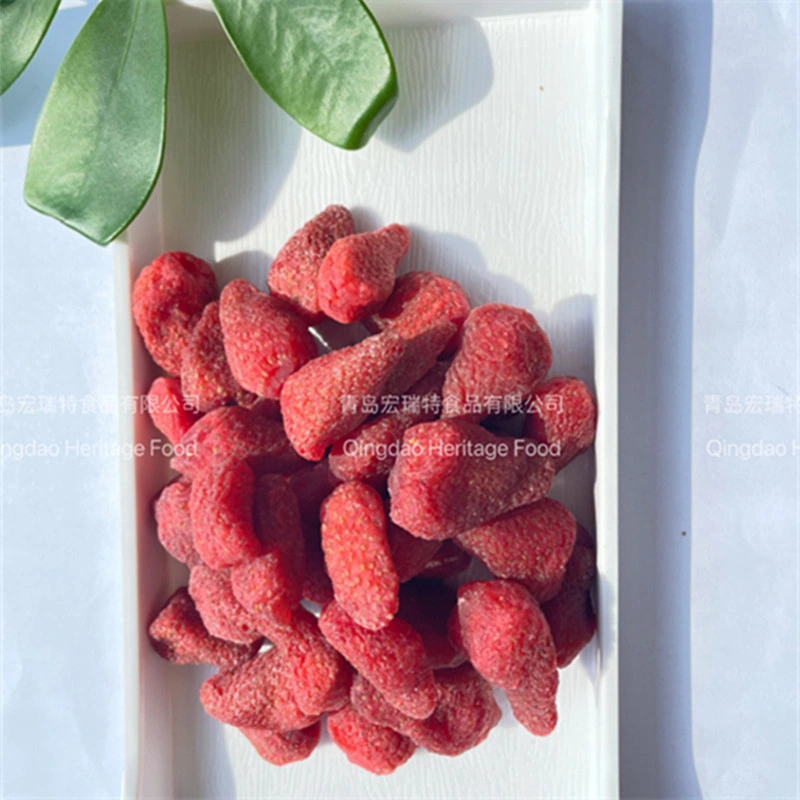 Comercio al por mayor nueva cosecha de fresas secas dulces frutas deshidratadas