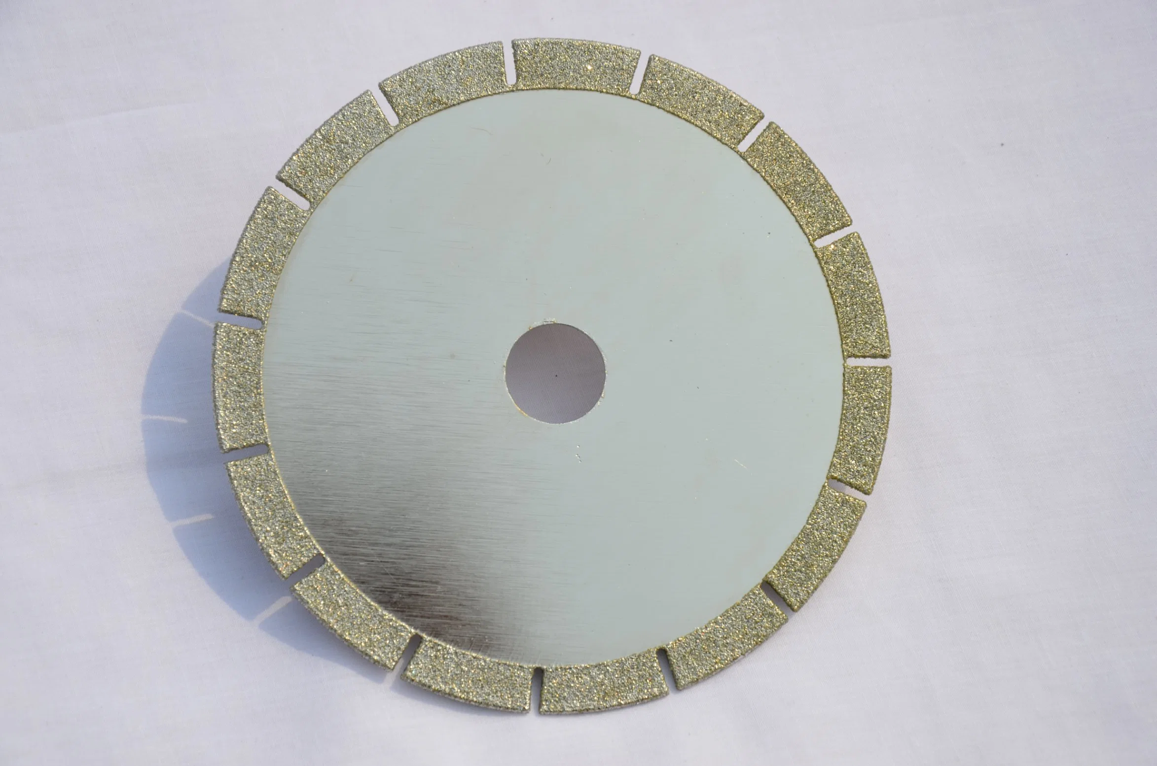 U-Slot Wide Tooth Segmented Electroplating Diamond Cutting Disc