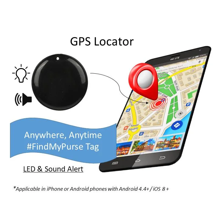 Coin Purse with GPS Locator for Kids Tracking Purse Tracking