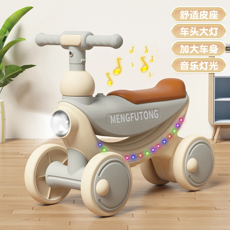 The Latest Best-Selling Children's Rocking Car/Music and Lighting/Bicycle/Silent Tires