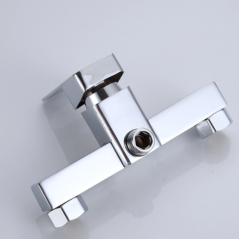 Hot and Cold Mixing Valve in Bathroom Wall Mounted Sanitary Ware Faucet