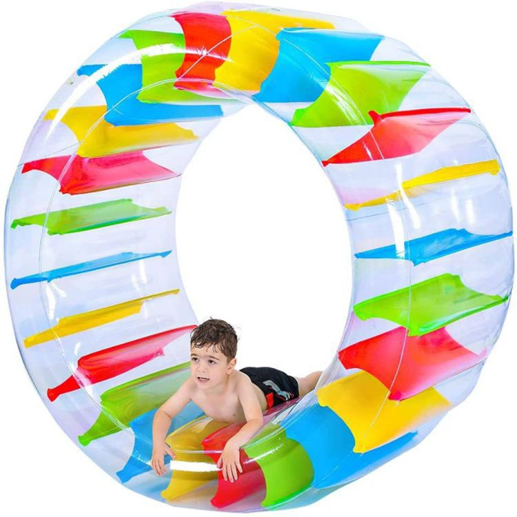 حوض سباحة للأطفال PVC مخصص بالألوان حوض سباحة زورق مطاطي الماء العطوف كرة