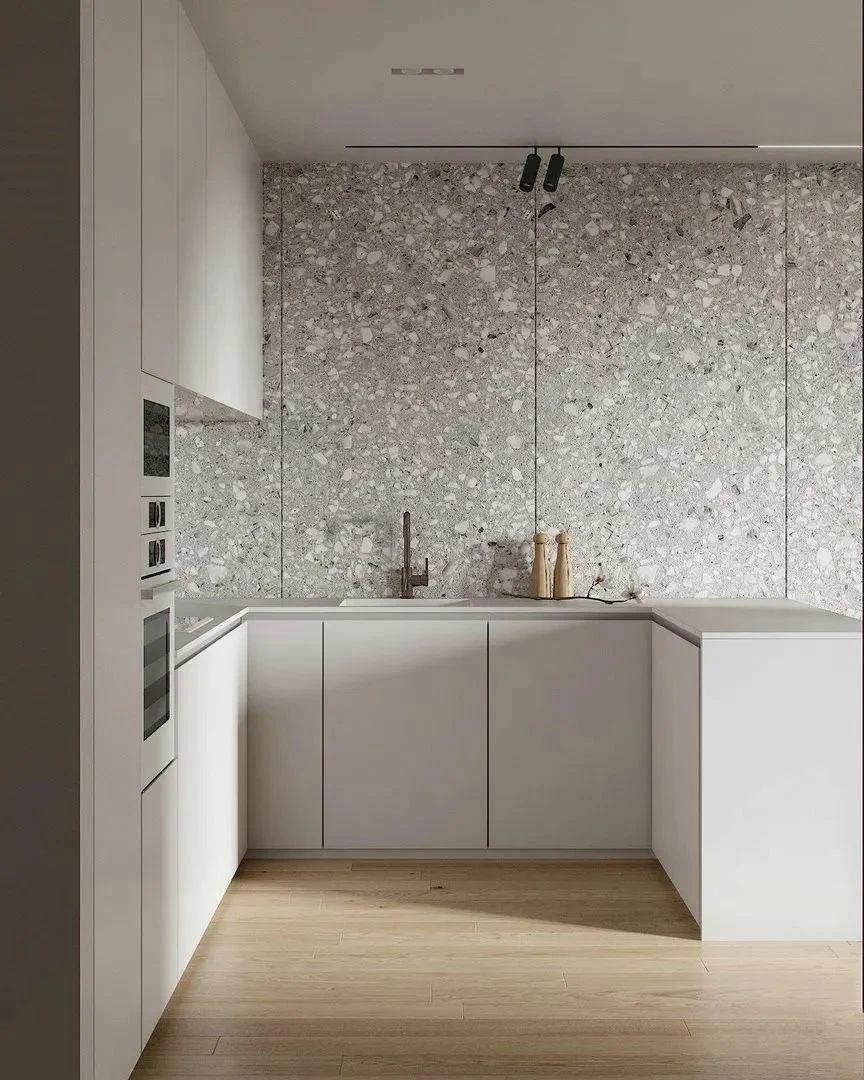 Novo material de construção, sílica mineral Board Veneer, substituição da pedra sinterizada Painel decorativo para painéis decorativos de parede impressos Designd 3D para escritório de hotéis Decoração interior