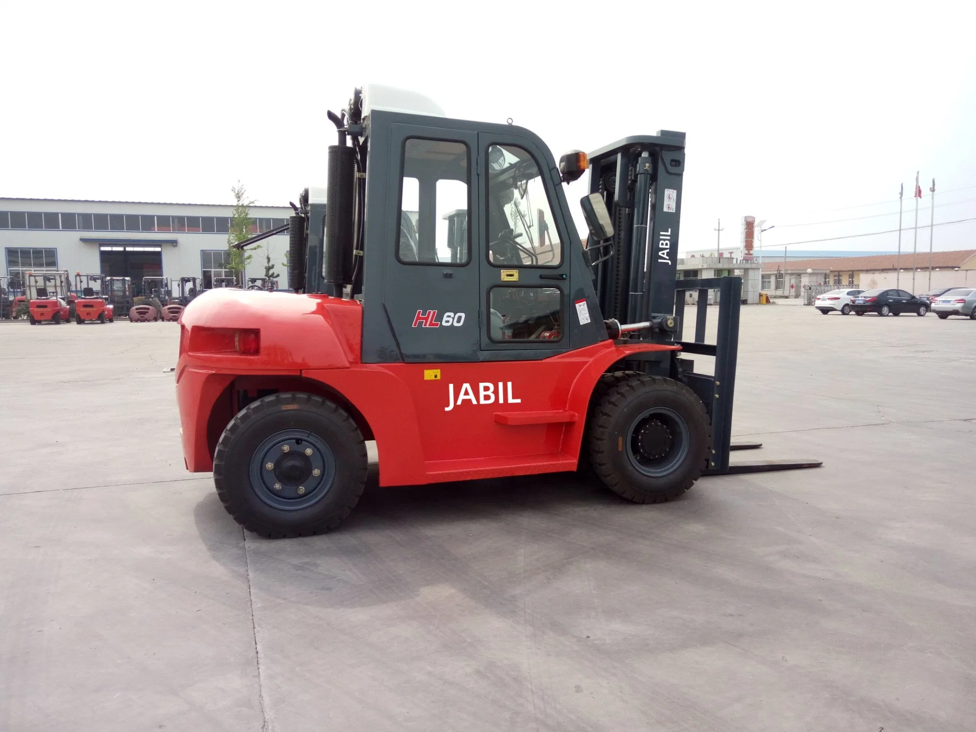 Jabil Forklift China Forklift Supplier Sale 6.0 Ton Diesel &LGP Forklift Truck with Good Price