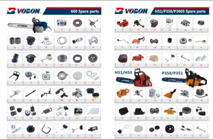 Motosierra gasolina Stl piezas Ms038/381/382 piezas de repuesto para motosierras de gasolina