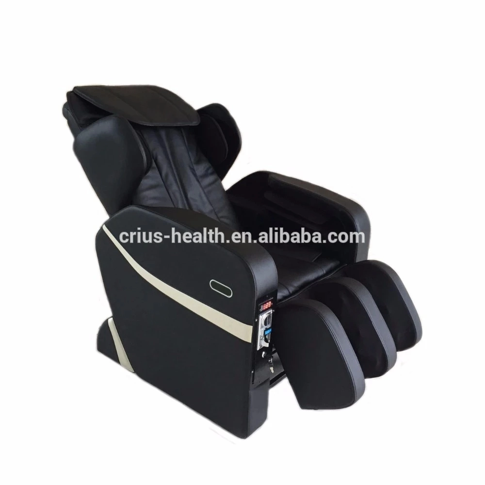 Public Remote Control Vending Paper Money Operated Massage Chair