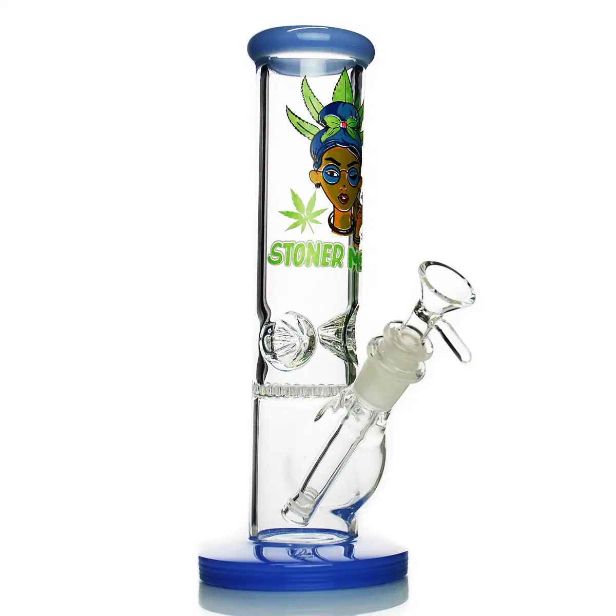 14 Inches Tall DAB Rig Matrix Perc Water Pipe Glass Pipes