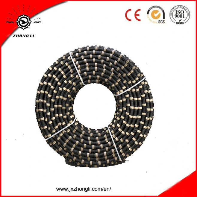 Diamond Wire Saw for Stone Quarrying Concrete Cutting Blcok Profiling