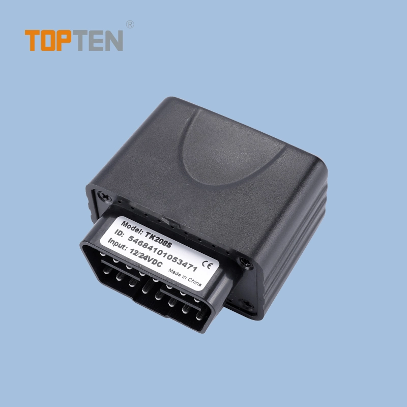 OBD Vehicle GPS Car Tracking Solution with RFID History Driving Report (TK208-TN)