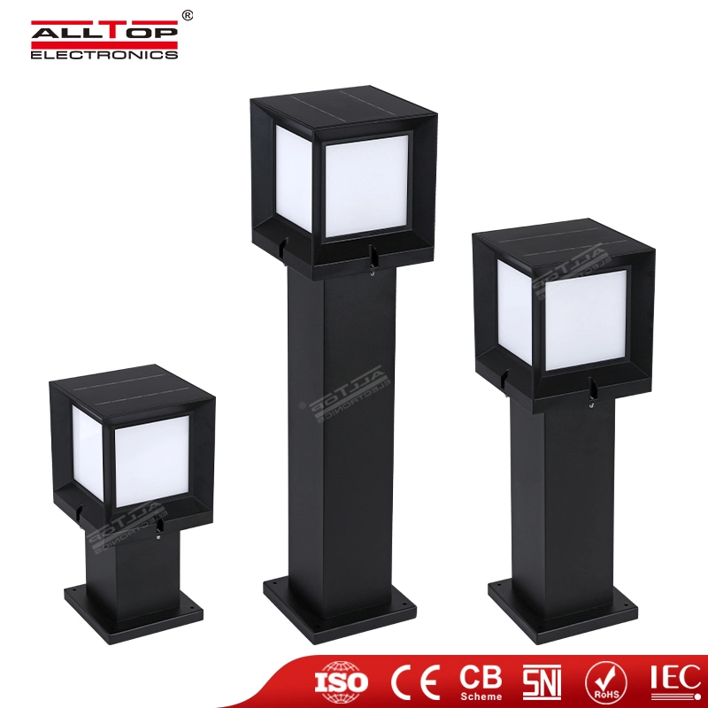 Alltop High Lumen Yard Park Road Spike Lawn Light Waterproof IP65 Outdoor LED Solar Garden Lamp