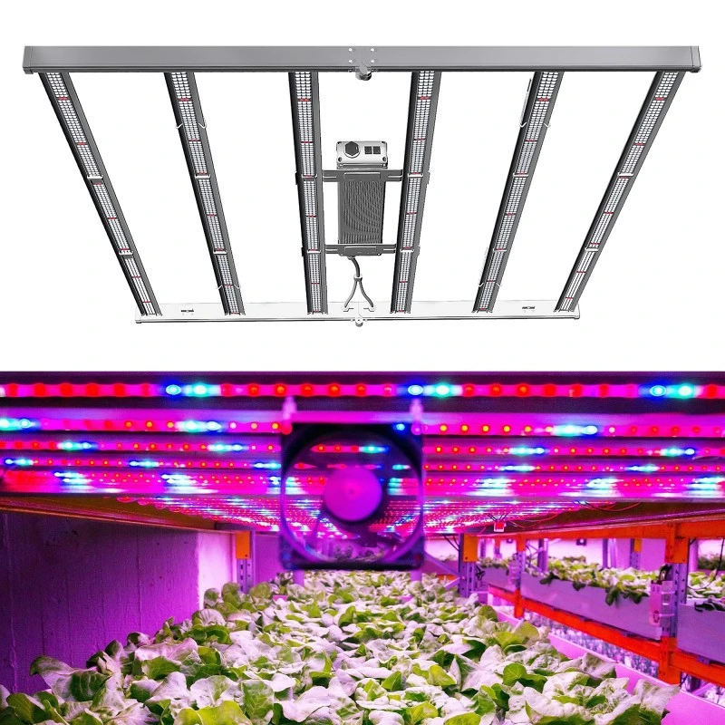 China Shenzhen Factory Direct 600W Full Spectrum Foldable LED Grow Light (real 650W)