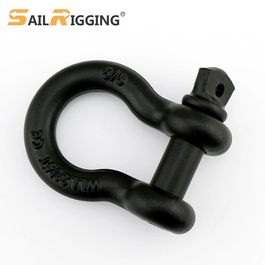 G209 Black Pin Matel U. S. Type Omega Shackle