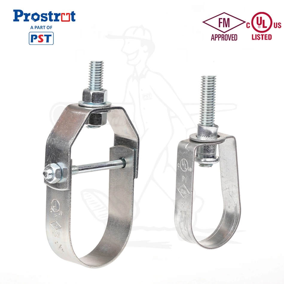 UL & FM Listed Heavy Duty Standard Clevis Pipe Hanger Clamp