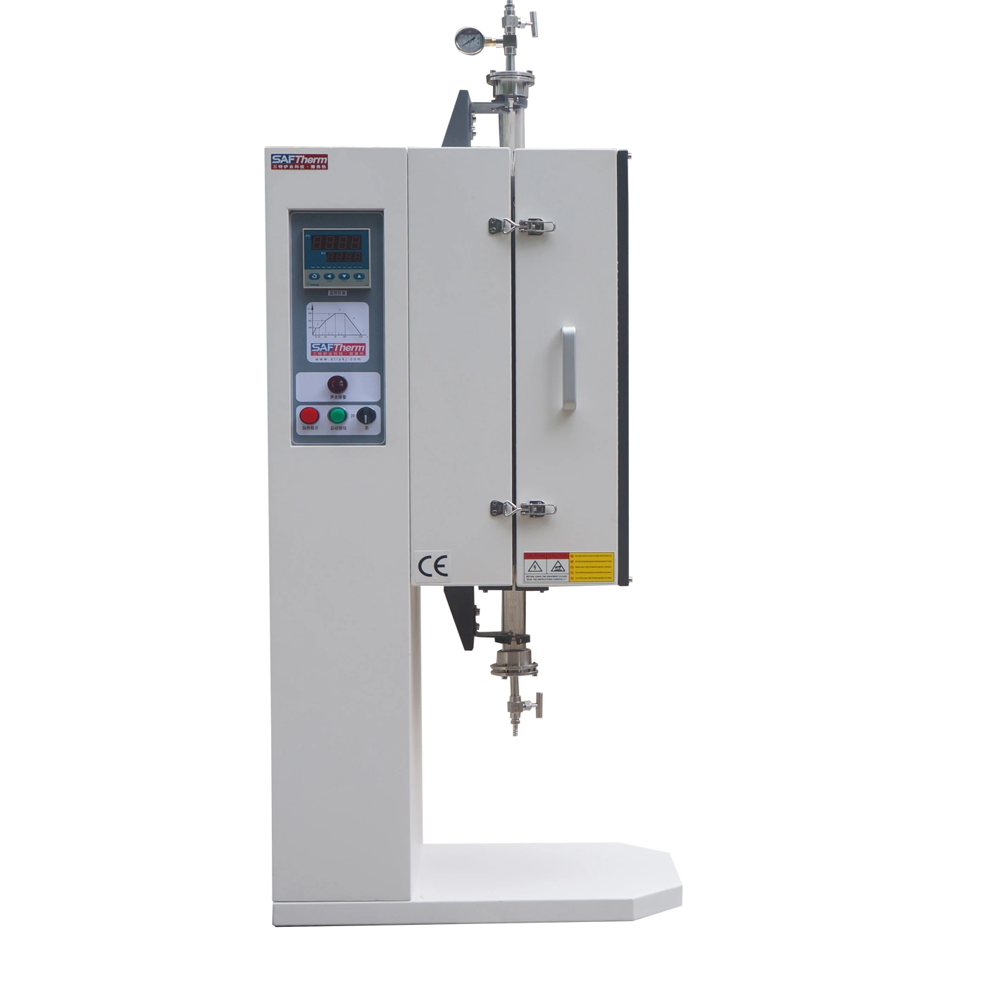 CE Certified Single Zone 1200c Vertical Tube Furnace for Lab Research