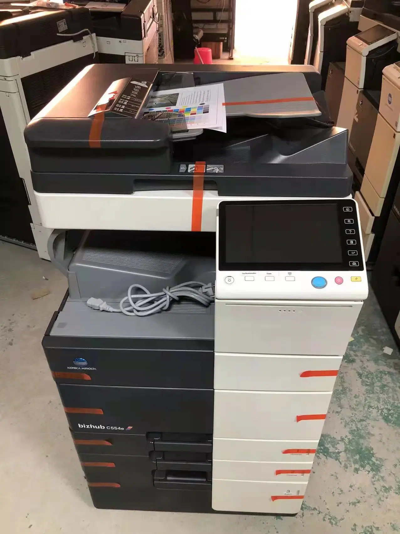 Office Equipment Bh754 Re-Manufacturing Copiers High quality/High cost performance  Second Hand