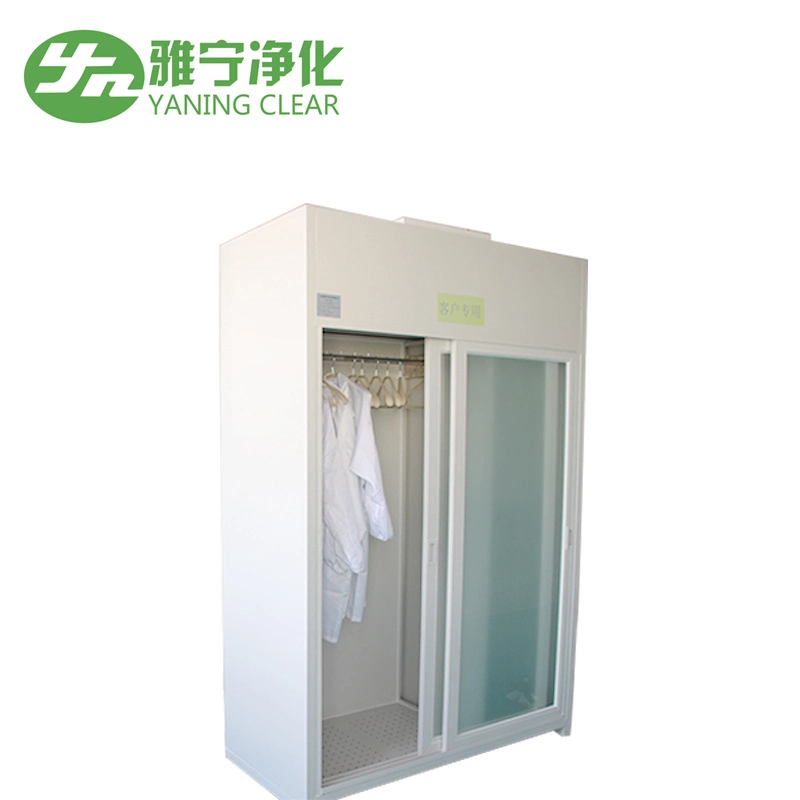 Yaning Powder Coating Steel Cleanroom Wardrobe for Clean Room Clothings