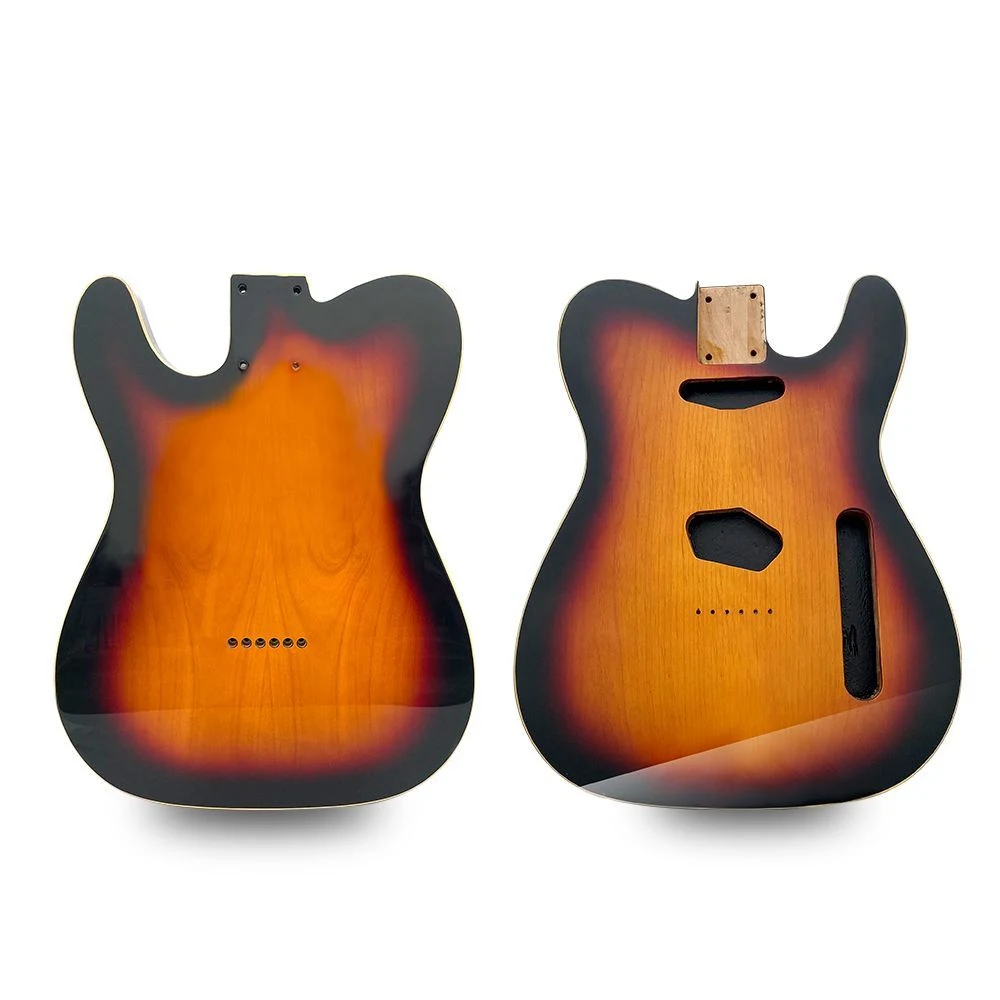 3 тт Sunburst Tele Alder Wood Electric Guitar Body Musical Instrument