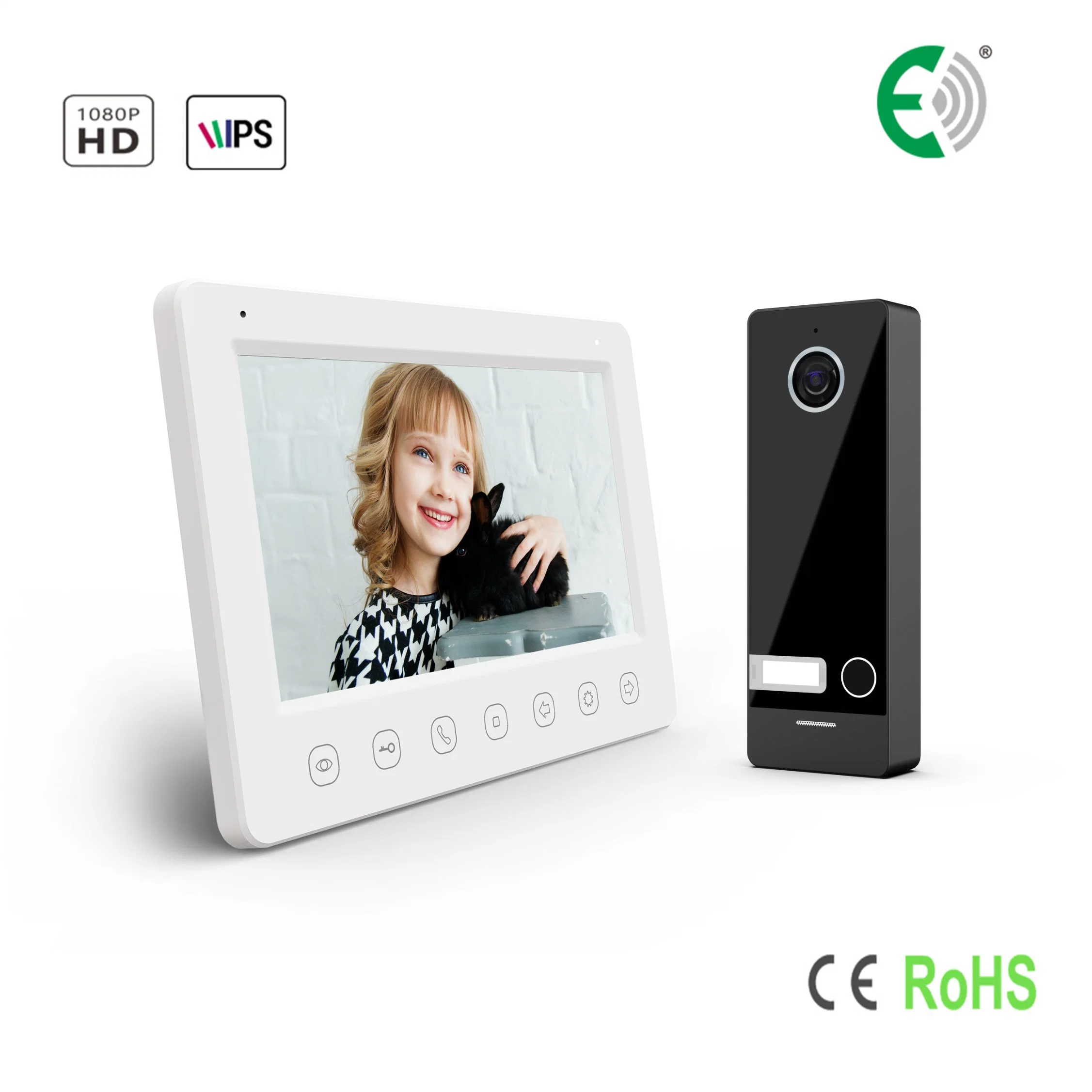 APP-Controlled Home Security Intercom Systems Doorbell