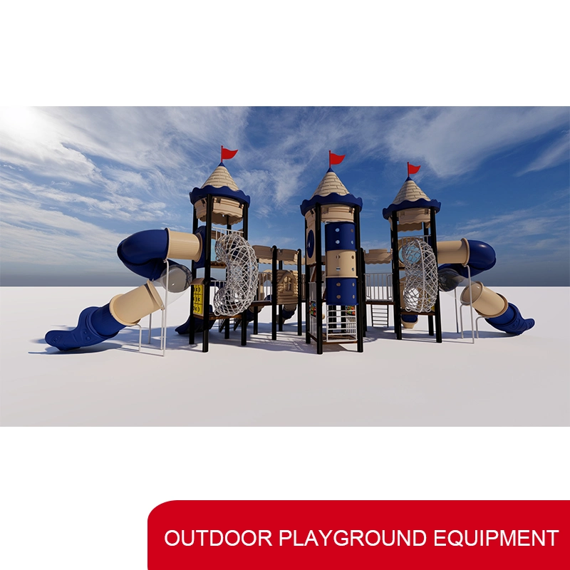 البلاستيك Series Adventure Park ألعاب في الهواء الطلق ملعب للأطفال معدات ل الأطفال