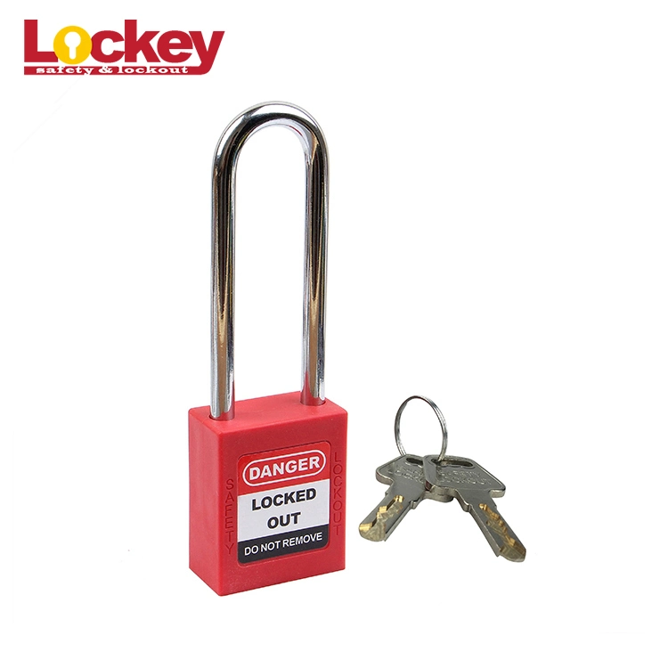 Lockey Loto 76mm Steel Shackle Safety Pad Lock