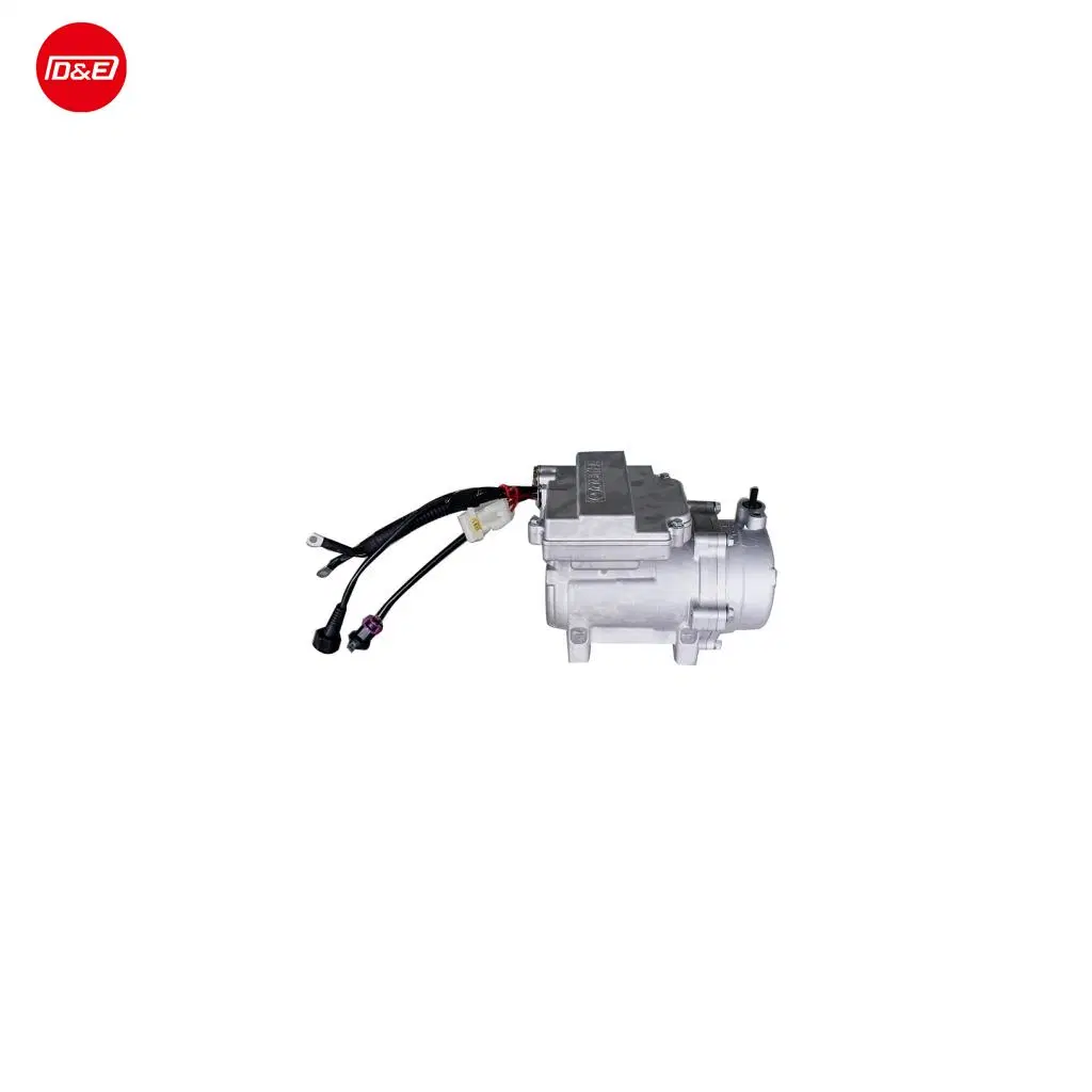 Universal Air Conditioning Compressor Electric AC Compressor 12V 24V 27cc Output Volume