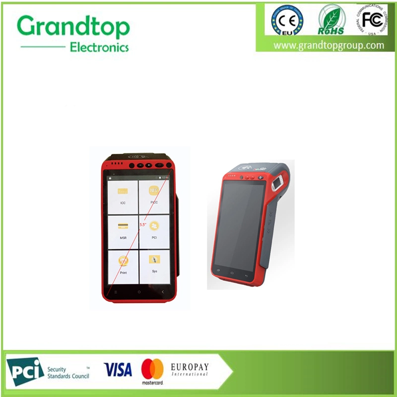 3G 4G WiFi Smart Payment Portable POS Terminal with Card Reader