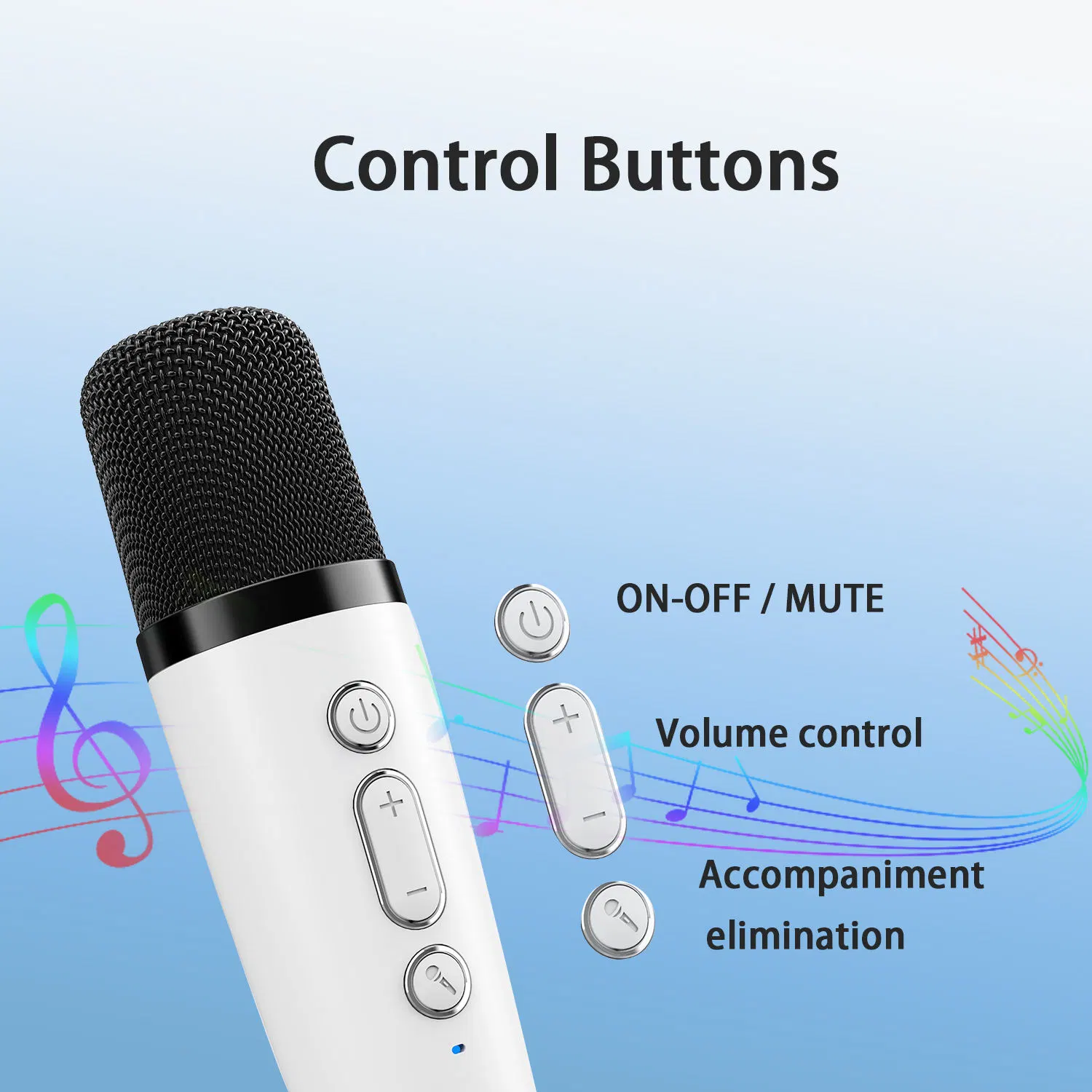 in Stock Delivery Within 48h Mini Karaoke Machine Music Player Wireless Speaker with Dual Microphone