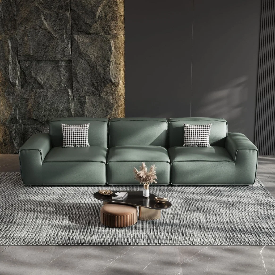 Une solution d'arrêt de multiples Design Nordique de luxe 4 étoiles hôtel Lobby sofa pour mobilier de projet