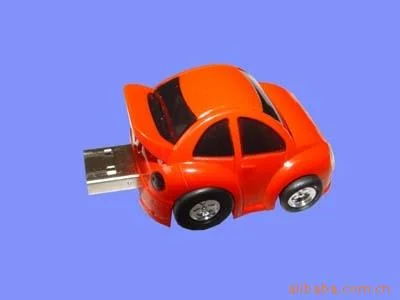 Plastic Mini Car Shape USB Flash Drive Custom Memory Disk USB Stick.