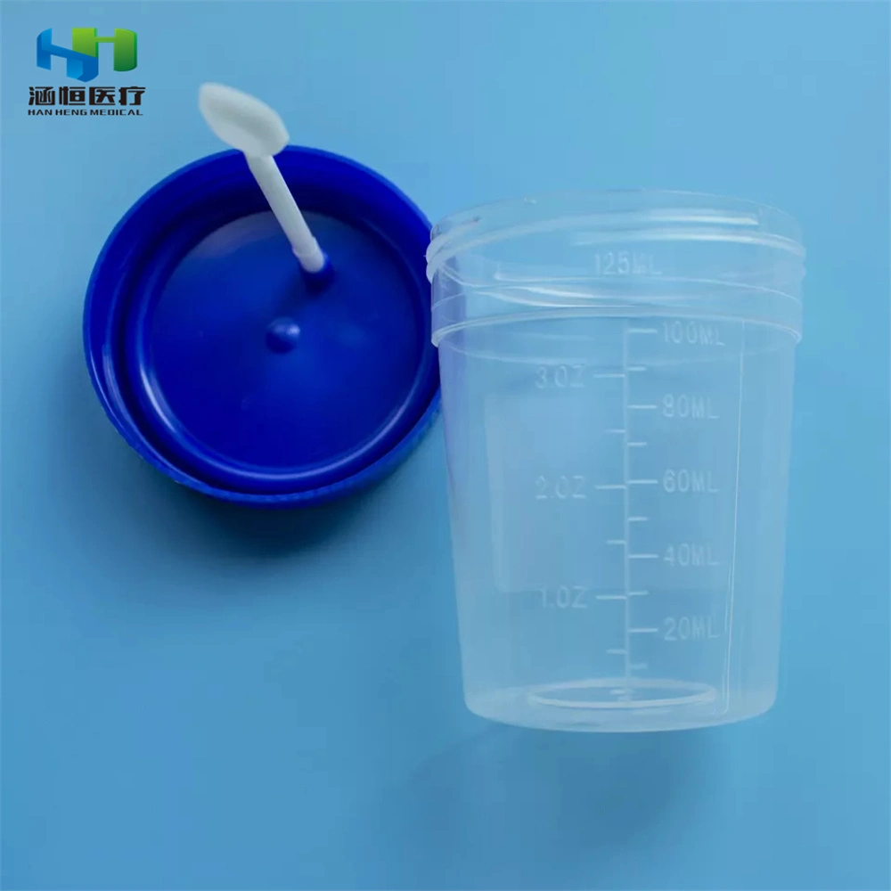 5ml 20ml 25ml 40ml 60ml 120ml Medical Use Stool Collecting Cups High quality/High cost performance Plastic Stool Cups Stool Sample Transport Tubes