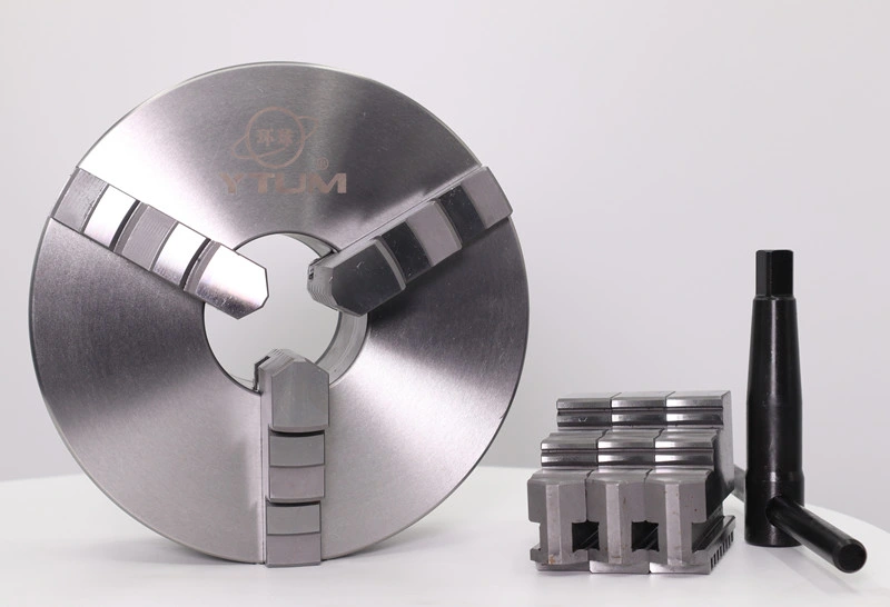 Plain Back 250mm 3 Jaw Self-Centering Lathe Chuck