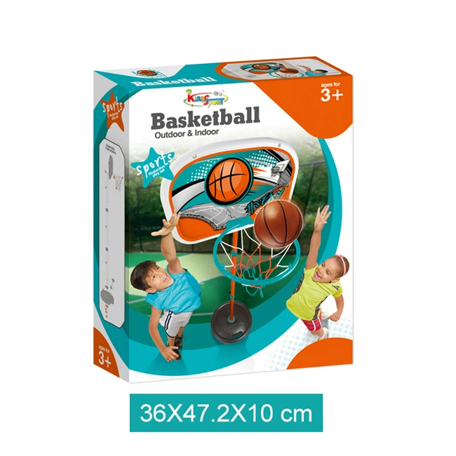 Children Iron Pipe Basketball Hoop Sports Outdoor and Indoor Toys Fun Basketball Kids Play Set Bring Infinite Kids Basketball