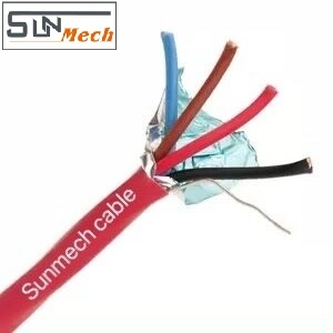 Alarm Cable Fire Resistance Flame Proof Cable Security System 16AWG Copper