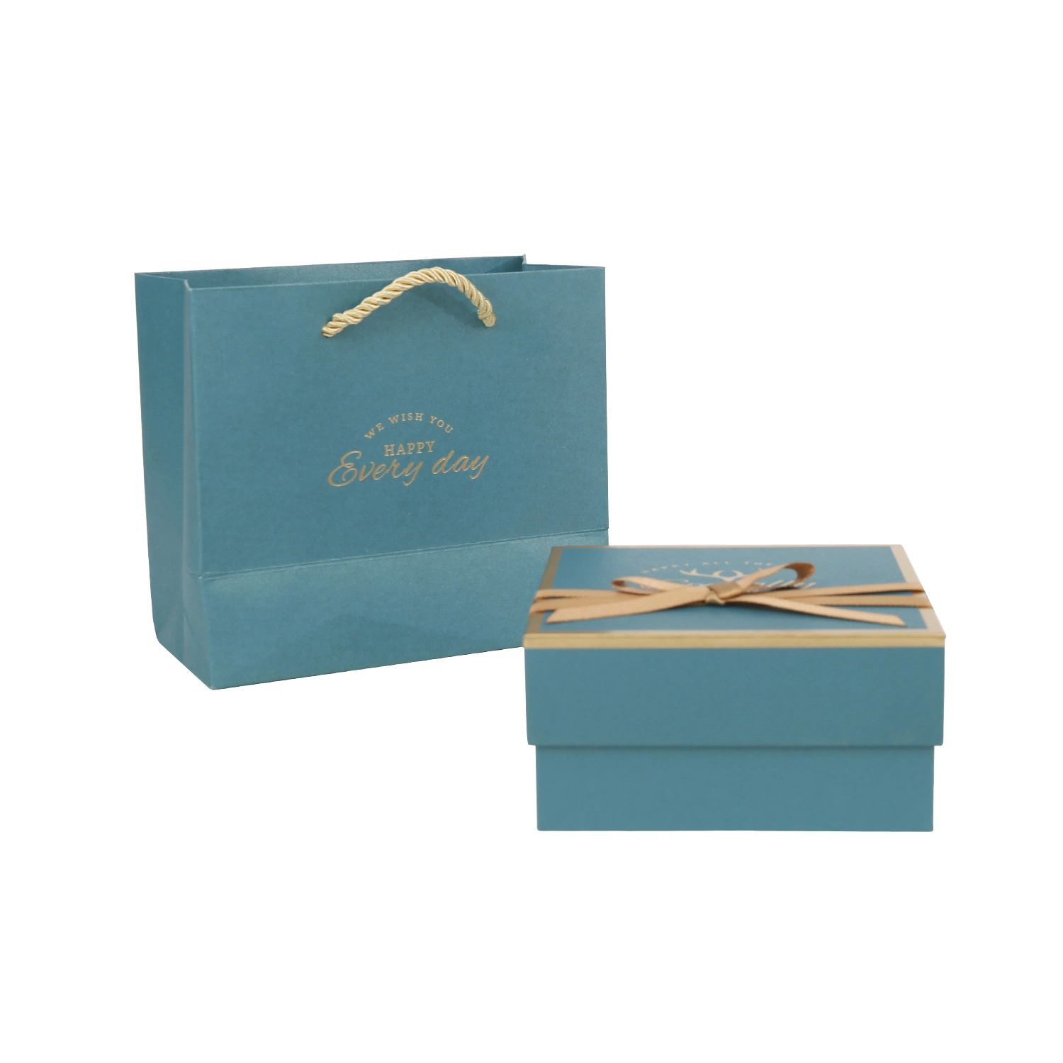 Custom Matt Lamination Gold Hot Foil Cardboard Paper Gift Box