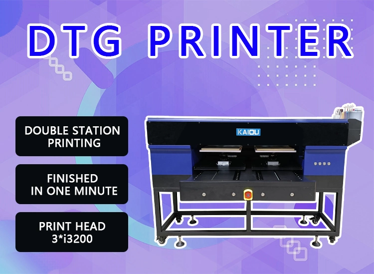 DTG Printer A3 A4 Printing Platform Directly Print on Tshirt