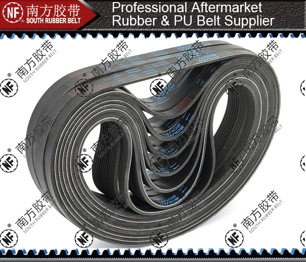 Motorcycle Transmission Rubber Industrial Wrapped Banded Auto Synchronous Tooth Drive Ribbed Timing Poly Power V Belt