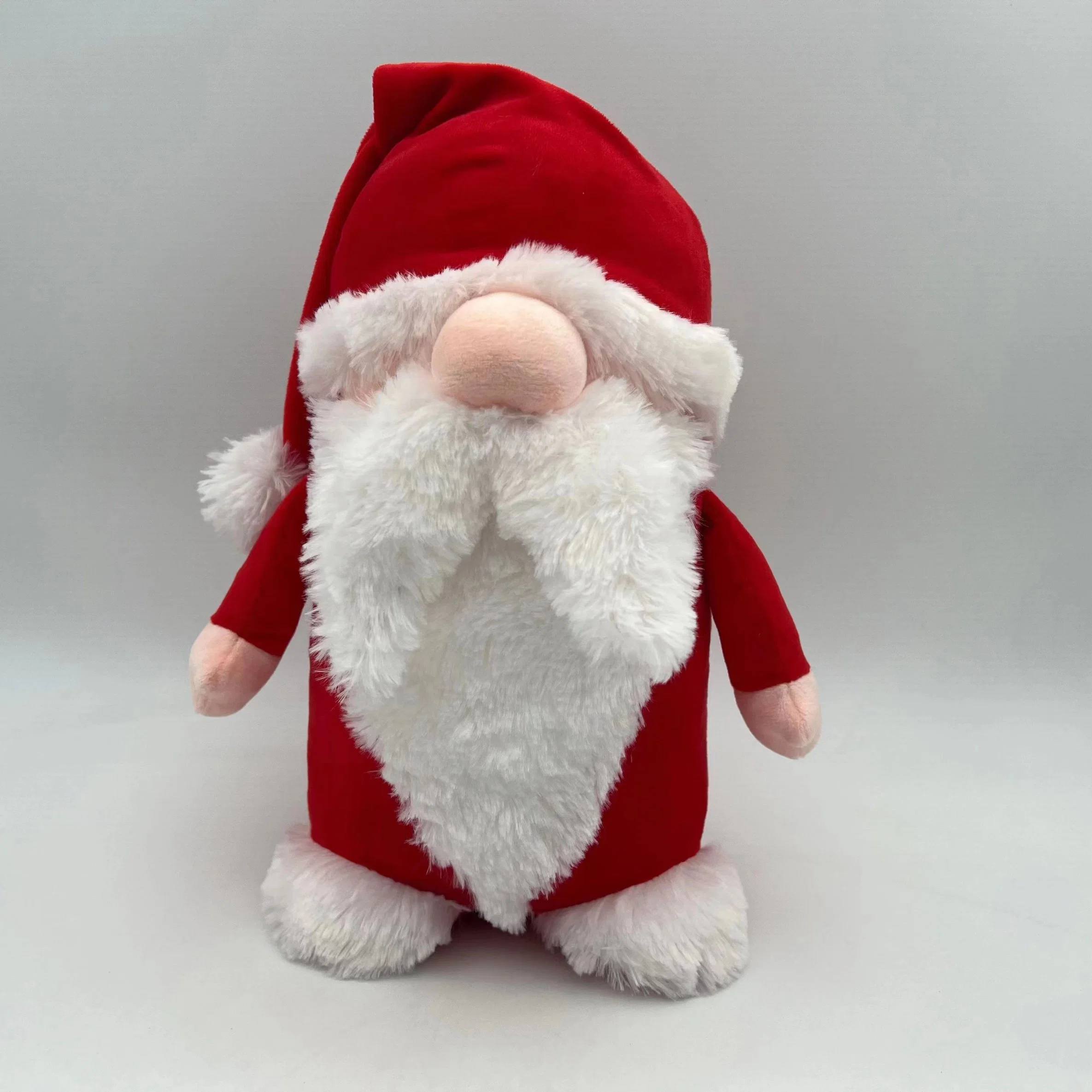 Les fabricants OEM des jouets en peluche de Santa Claus/ Jouets en peluche pour le jour de Noël/ assis Santa Claus jouets en peluche/ Soft Santa Noël Cadeau de Noël/ Jouets en peluche