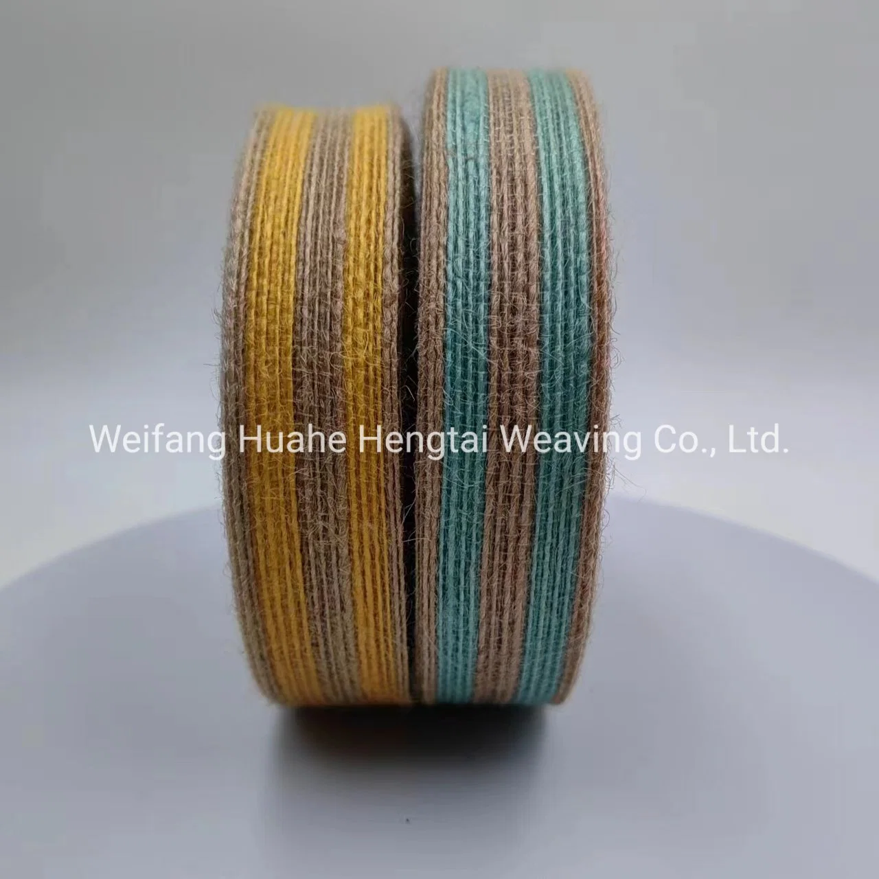 Wholesale Colored Jute Ribbon Christmas and Wedding Crafts in Europe and America