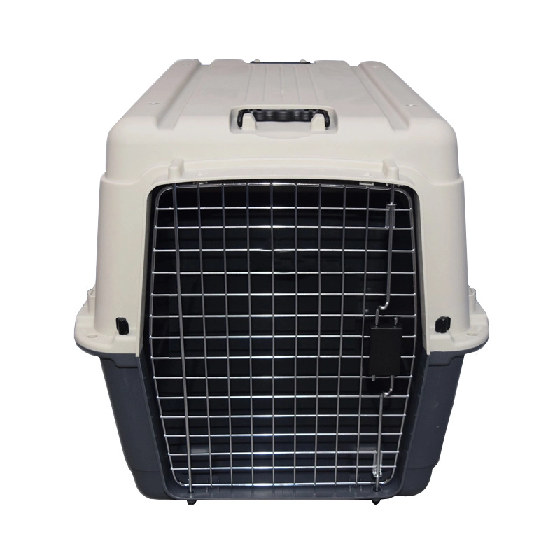 Wholesale/Supplier Iata Standard Animal Travel Air Transport Cage Foldable Plastic Cat Dog Carrier Case