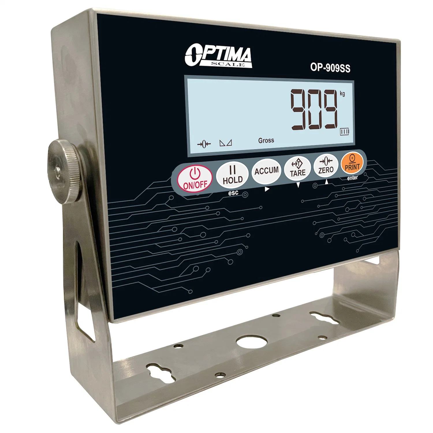 Premium Quality Stainless Steel LED LCD Weight Indicator for Floor Platform Scales