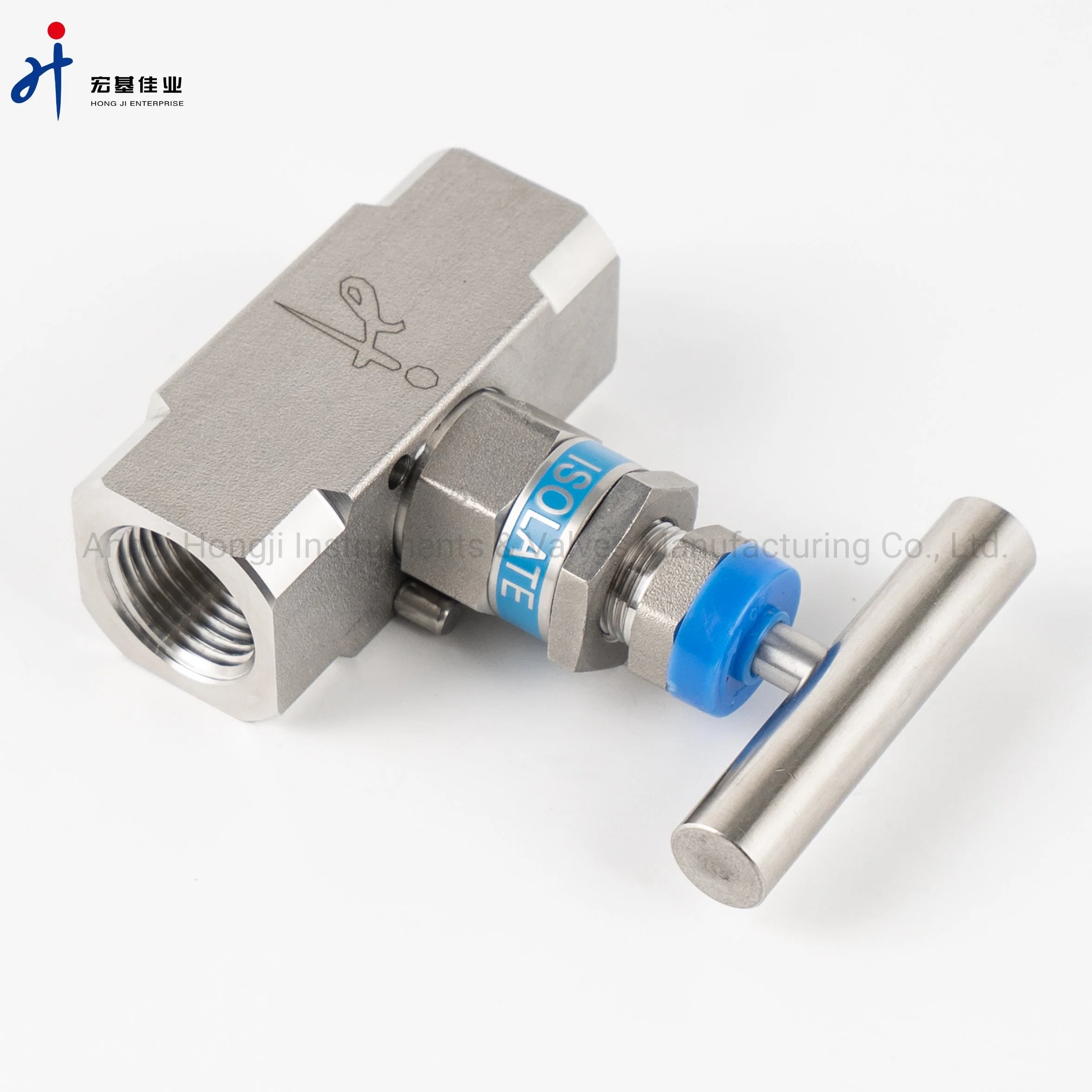 High-Pressure Stainless Steel Needle Valve with Female NPT