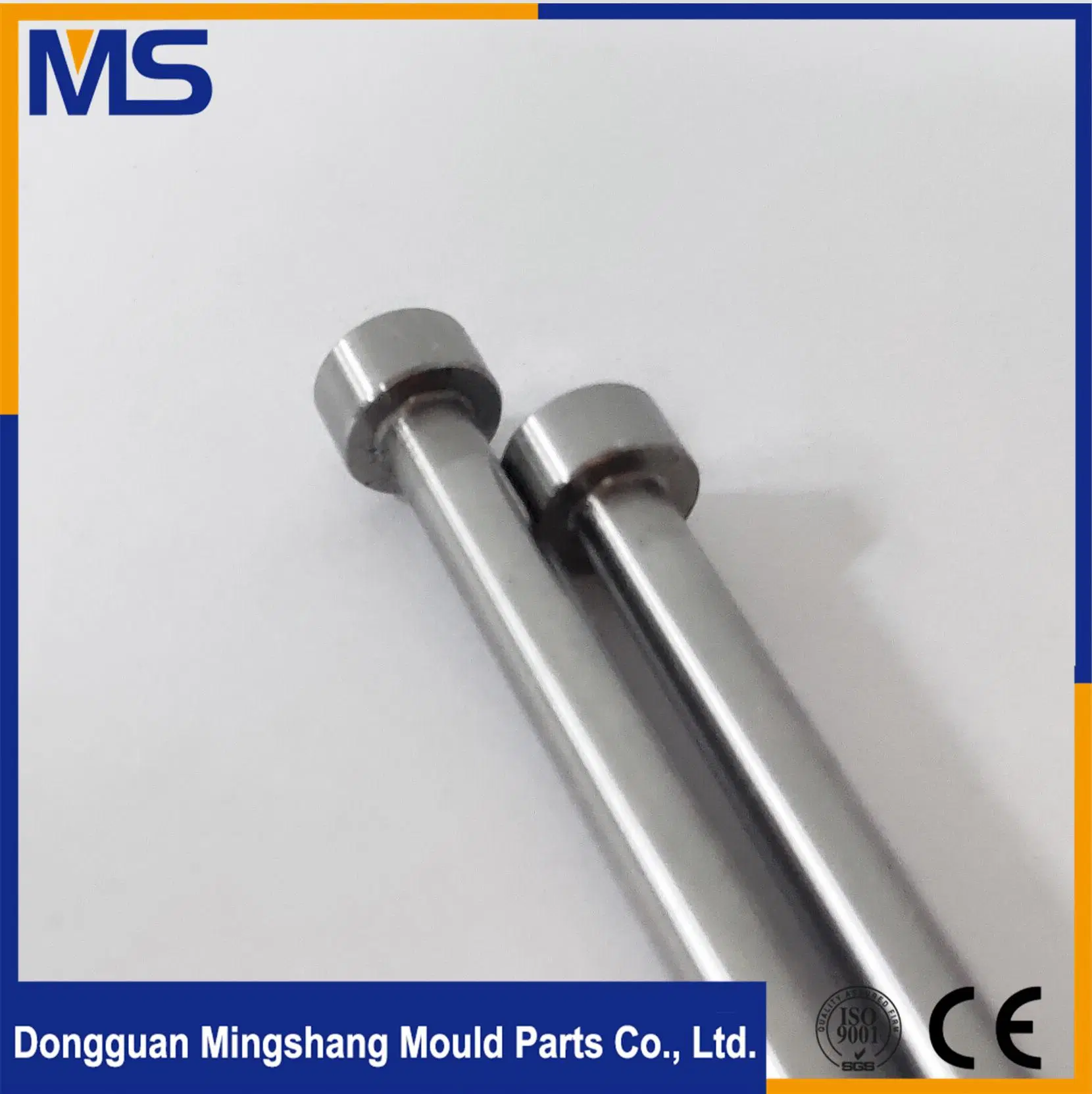 Cylindrical Head Ejector Pins and Sleeves, Precision Ejector Pins Injection Molding Parts