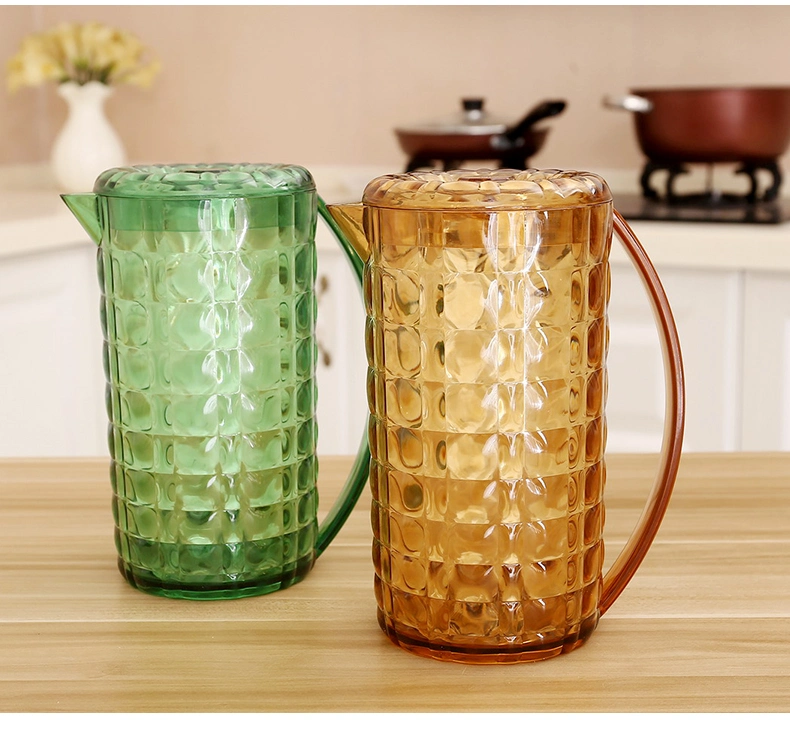 Good Quality PP Material Crystal Design Plastic Jug Set/Plastic Kettle Set