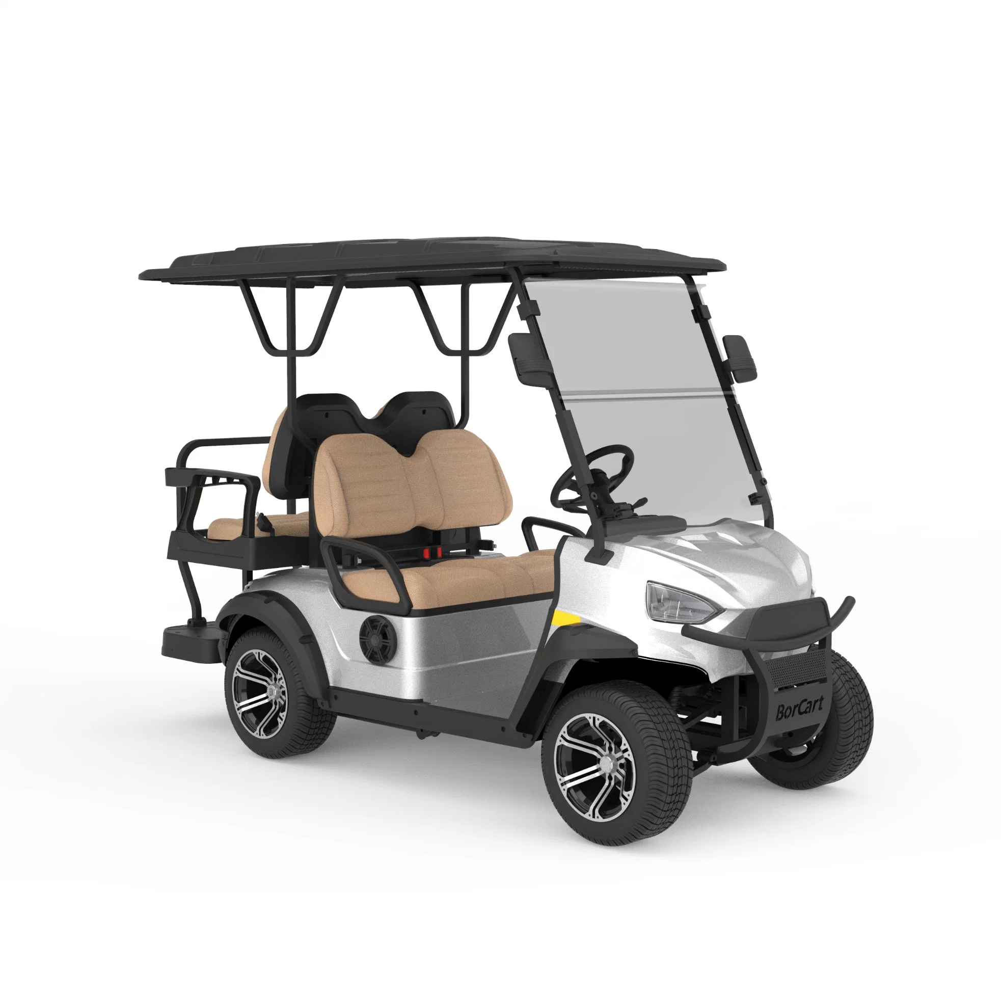 Hot Sale 48V Alum Chassis 4 Seats Electric Club Cart