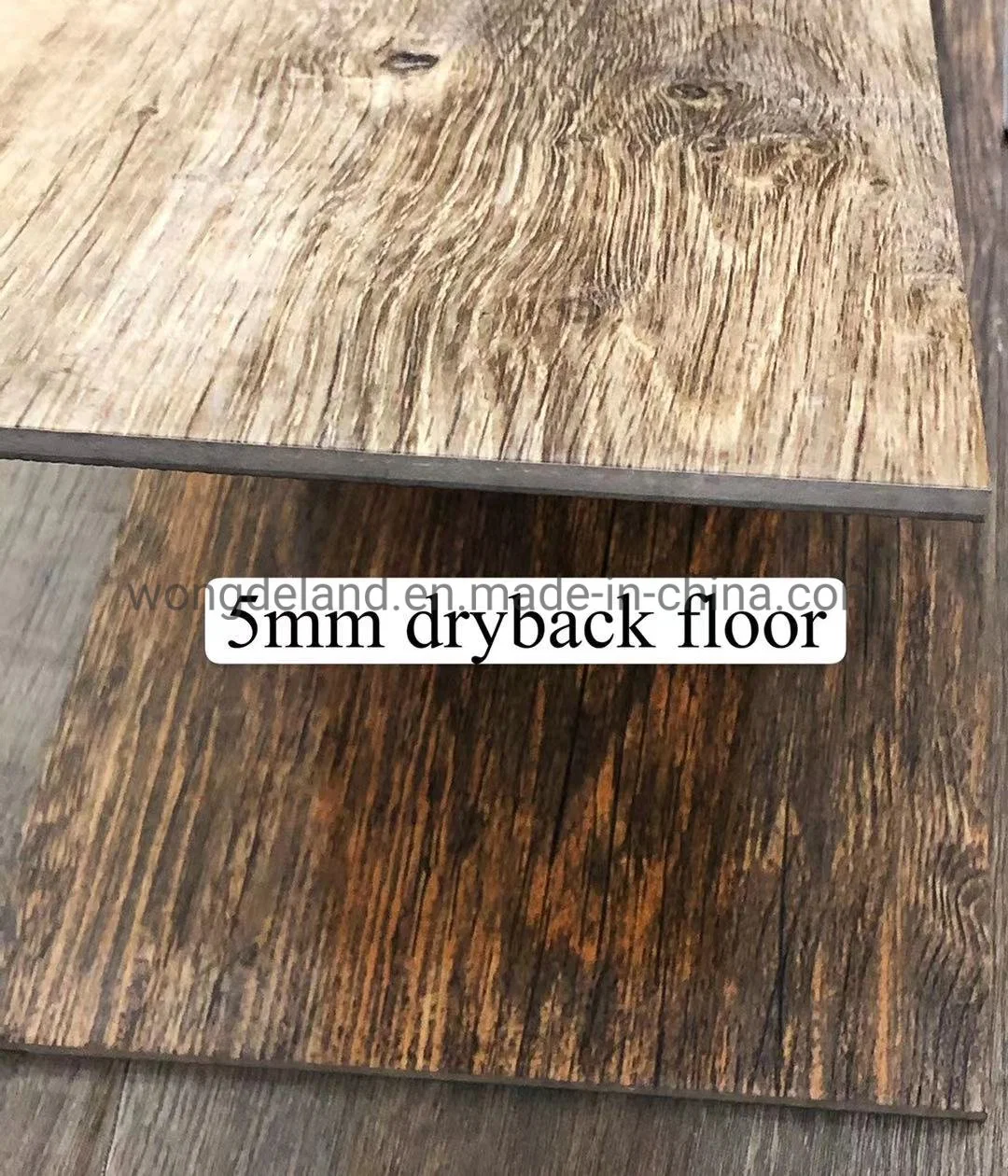 Tecidos de 5mm Dryback Vinil PVC tamanho padrão de azulejos do piso piso de 2 mm