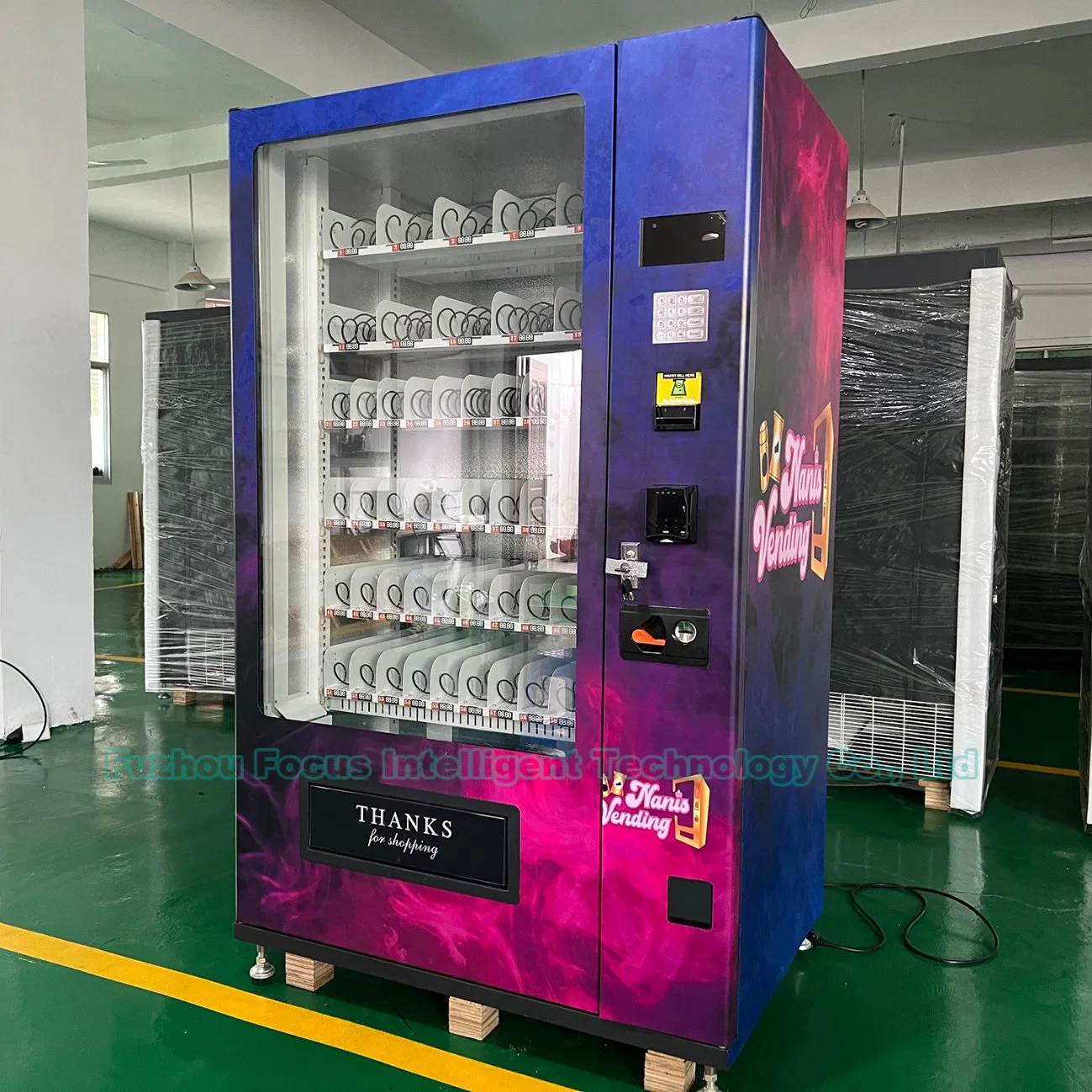 Focusvend Popular FC7709 Model Vape Vending Machine