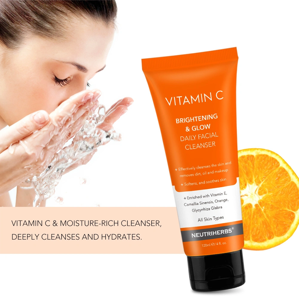 Top Skin Care Wholesale/Supplier Anti Acne Brightening Nourishing Vc Facial Cleanser