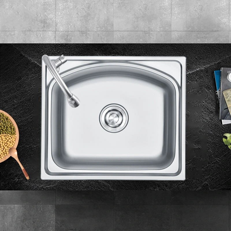 Factory Sale Restaurant Commercial Stainless Steel Water Basin Kitchen Sink Drain Board